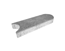 Cordula-Rasenkantenplatten grau 45/18/5 cm