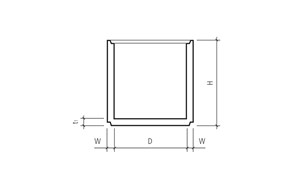 Betonrohr mit Boden unbewehrt D 300 cm