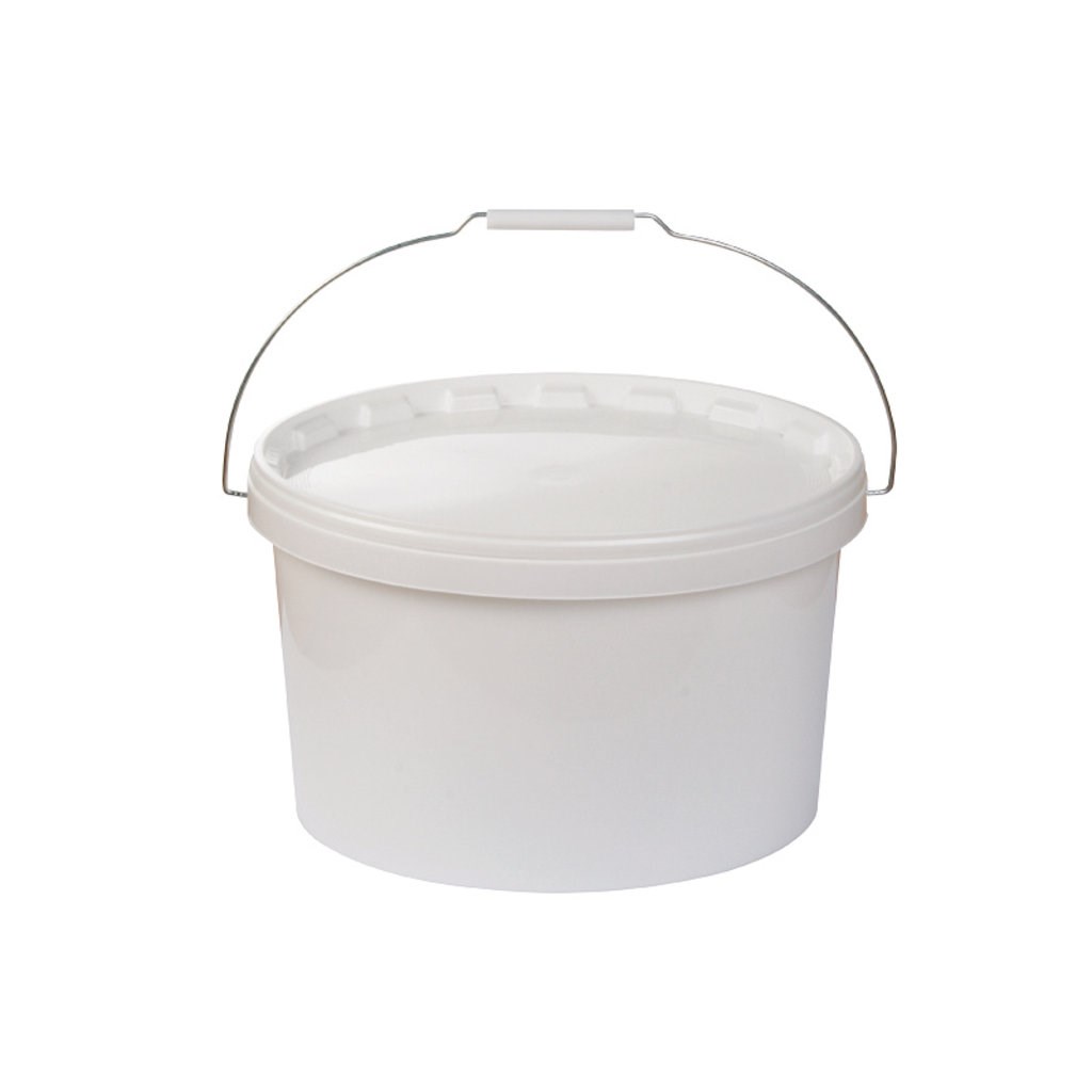 Eimer mit Deckel oval 10.5 Liter