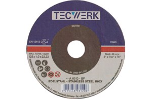 Trennscheiben INOX 125/1.0/22.23 mm