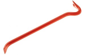 Brecheisen orange Länge 60 cm mit Nagelzieher