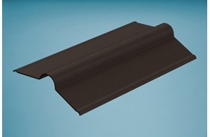 Guttanit Firsthaube ziegelbraun Länge 110 cm