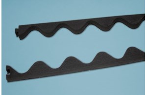 Guttanit Wellzahnleitse 76/30 anthrazit Länge 1 m